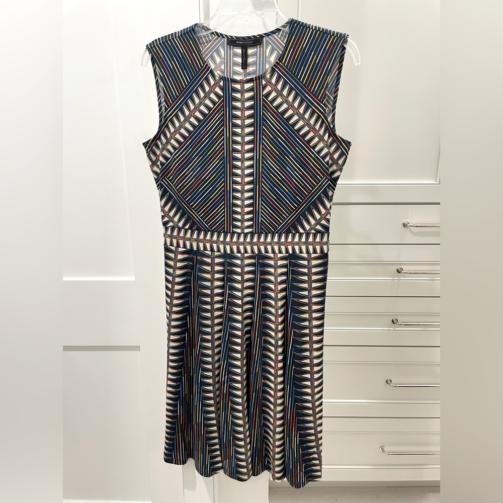 BCBG Maxazria printed dress size S